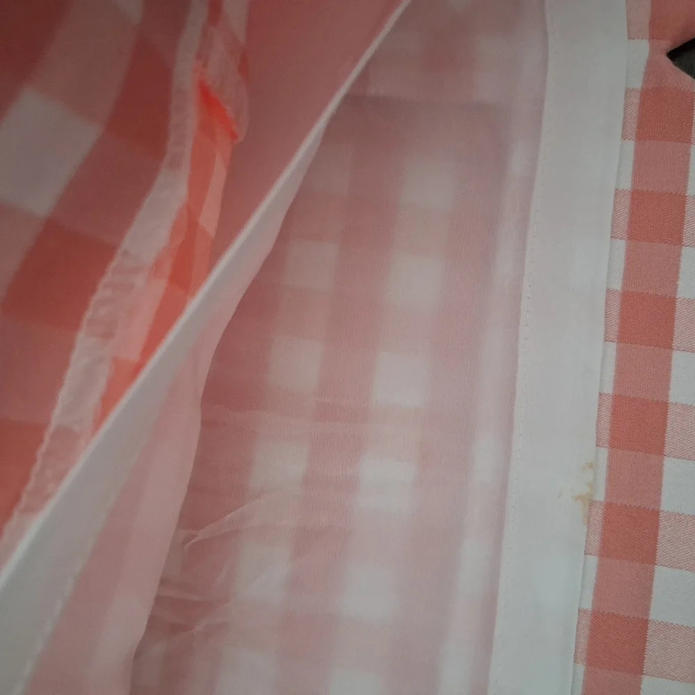 Brooks Brothers Peach Gingham 3 Piece Suit Set - Picture 7 of 16